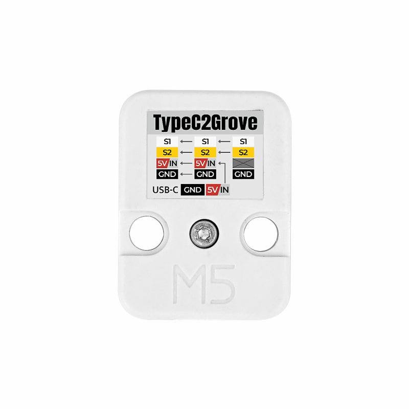 M5Stack USB-C to Grove adapter application example
