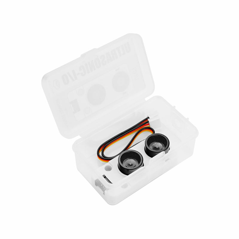 M5Stack Ultrasonic Distance Sensor I/O Unit package overview