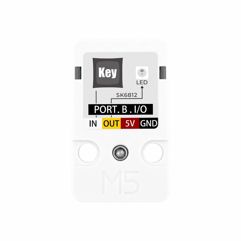 M5Stack Unit Key dimensions and interface diagram