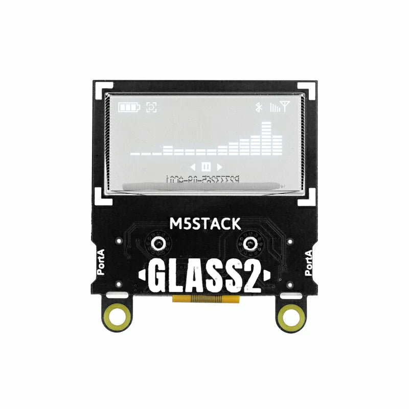M5Stack transparent OLED feature overview