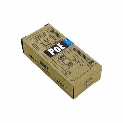 M5Stack MQTT PoE Unit package contents with Grove cable