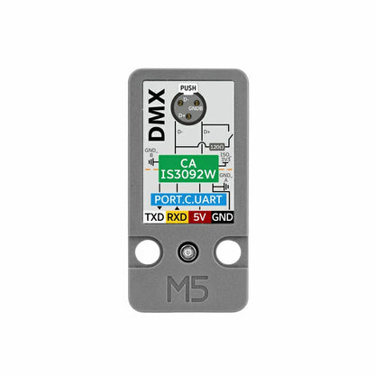 M5Stack DMX Unit dimensions and enclosure details