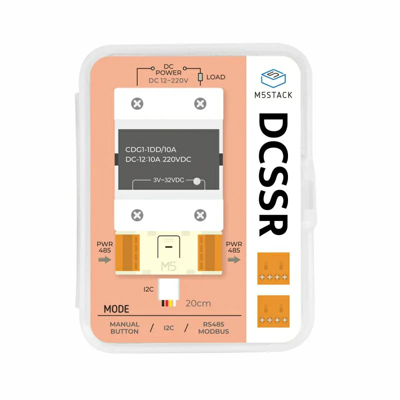 M5Stack DCSSR for industrial automation and remote power control
