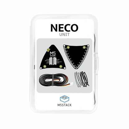 M5Stack Neco Unit package contents with two lighting panels