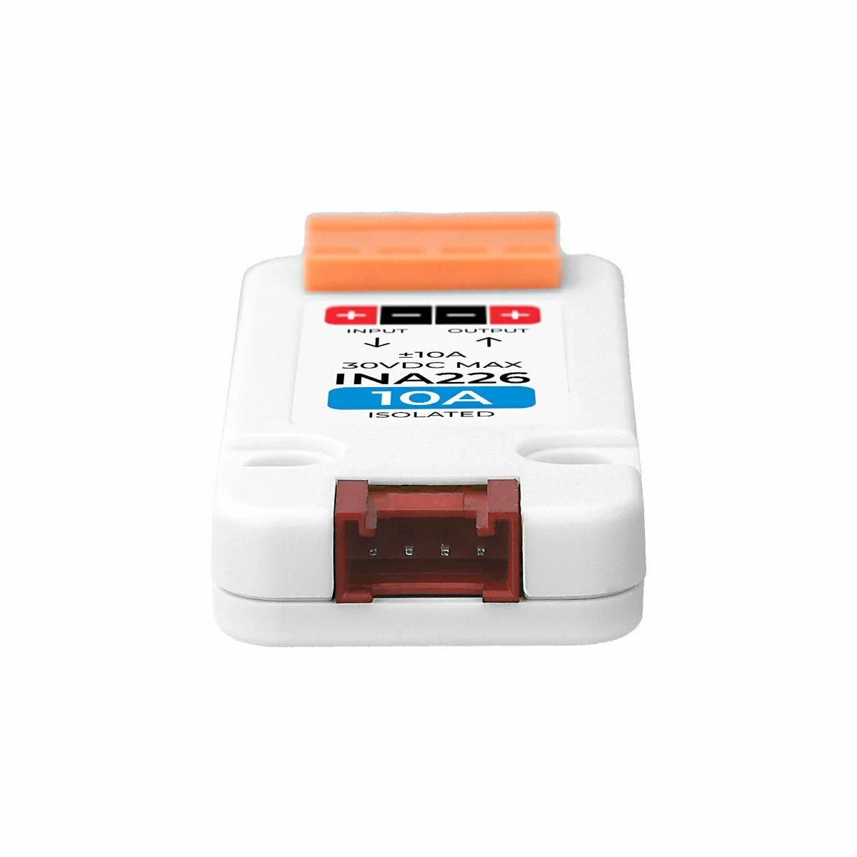 M5Stack INA226-10A Unit dimensions for embedded power telemetry
