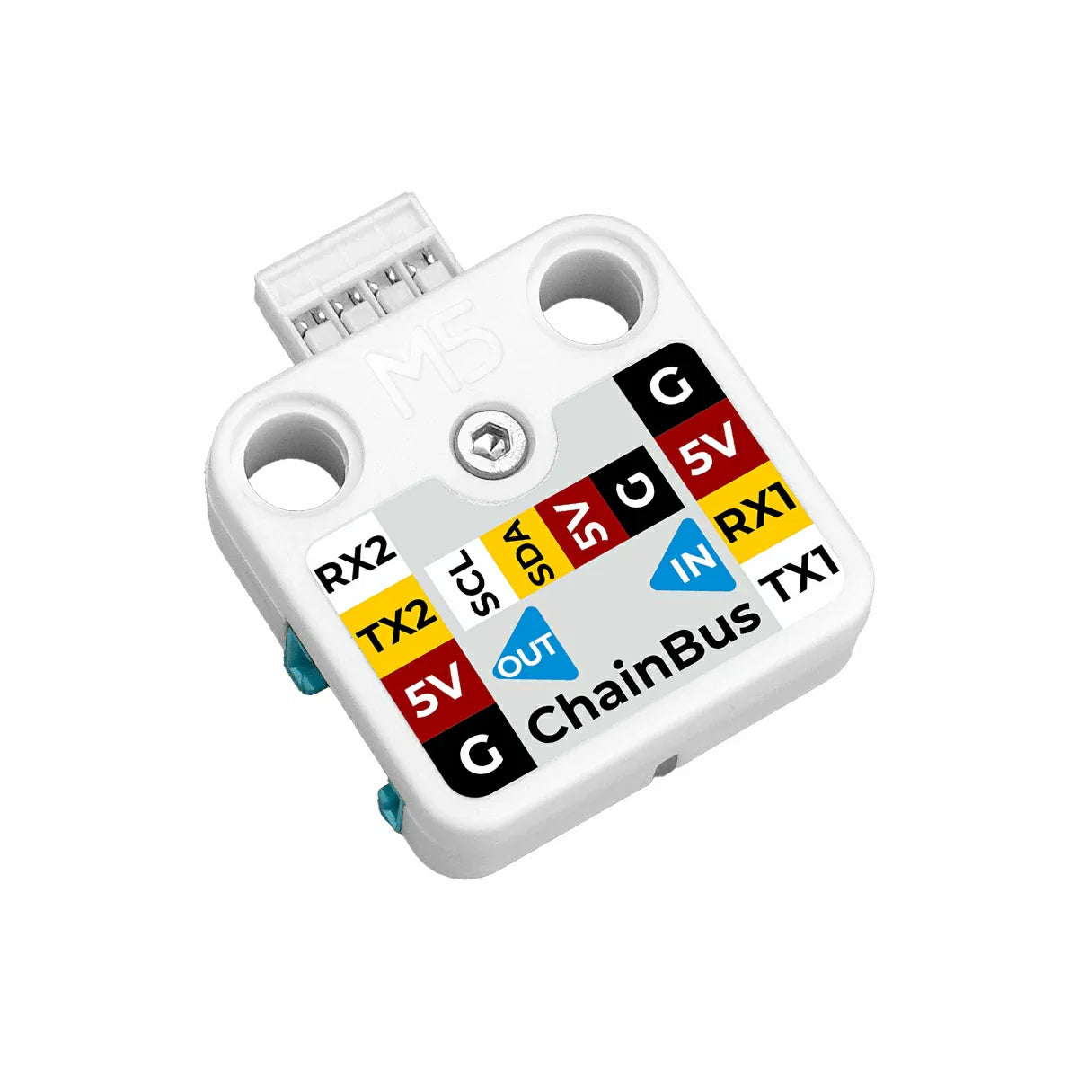 M5Stack ChainBUS multi-node daisy-chain integration