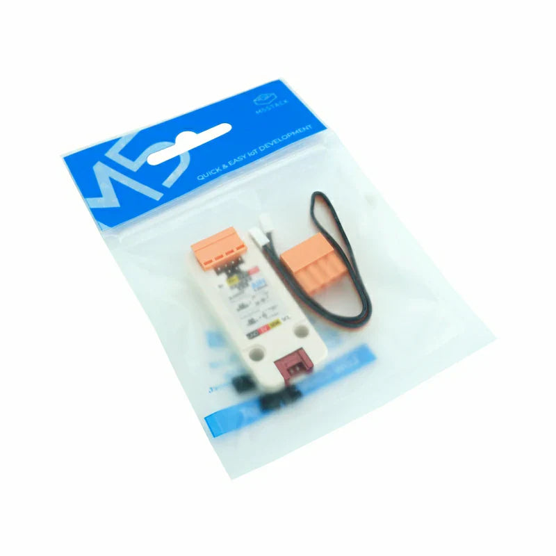 M5Stack 4-20mA input Unit package contents and jumpers