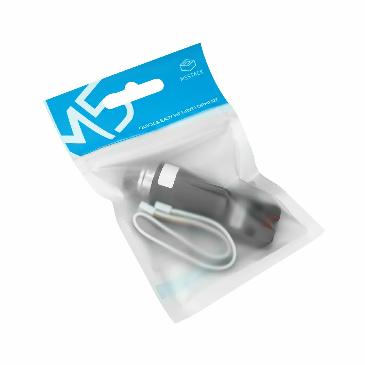 M5Stack MQ-5 Gas Unit package contents with Grove cable