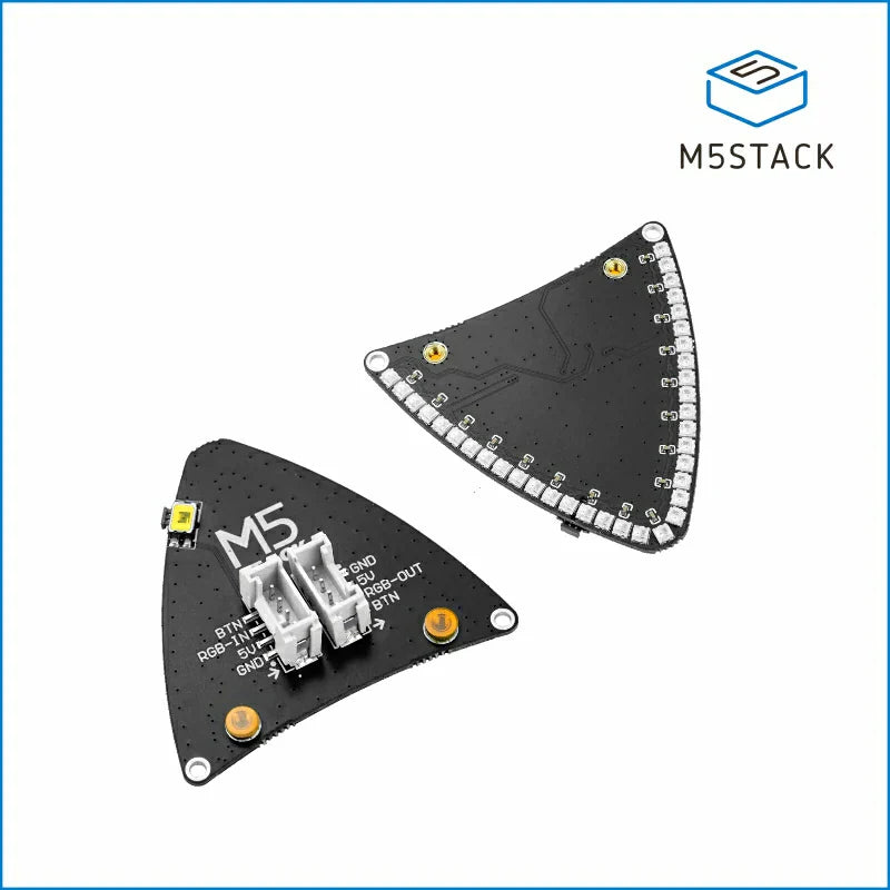 M5Stack RGB LED Neco Unit with WS2812C cat-ear panel
