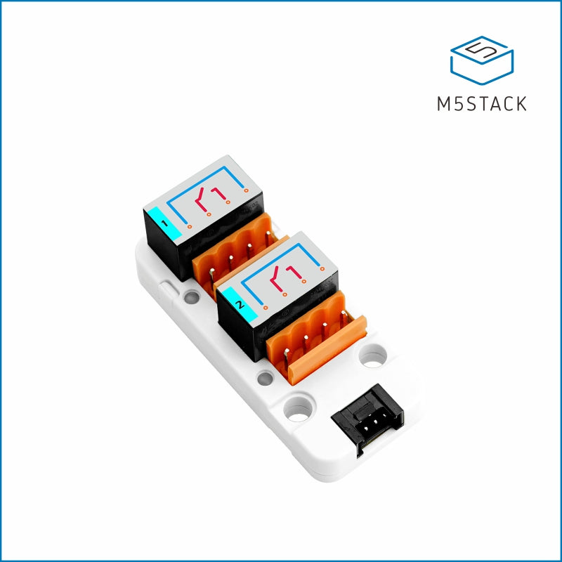 M5Stack Unit 2Relay front product view