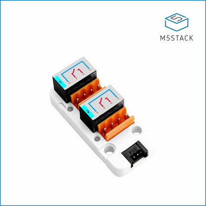 M5Stack Unit 2Relay front product view