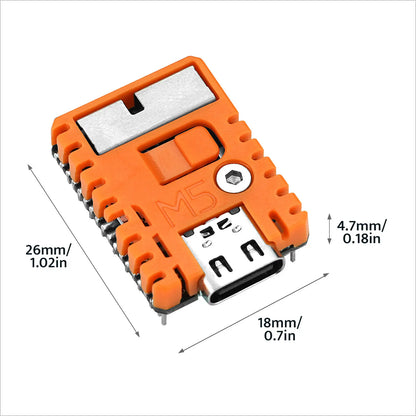 M5StampS3A with 2.54 Header Pin