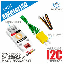 M5Stack KMeter-ISO STM32F030 temperature module front view
