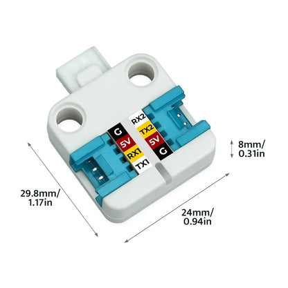 M5Stack ChainBUS dual HY2.0-4P chain interface view