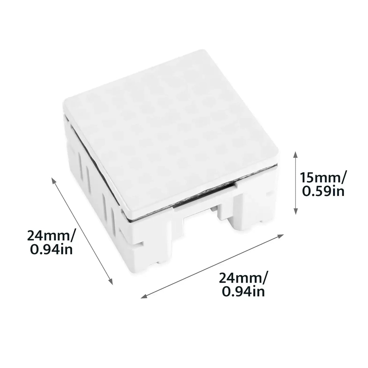 M5Stack WS2812E 8x8 LED grid isolation design
