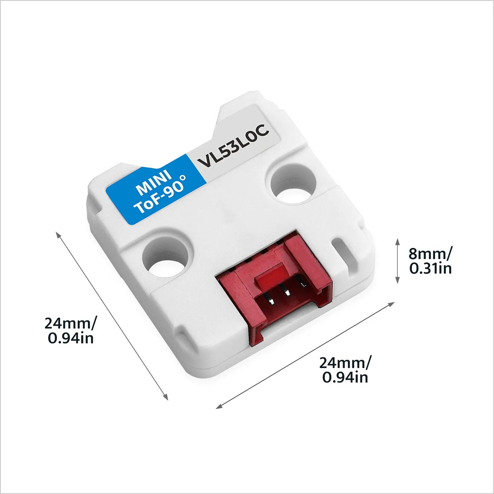 M5Stack VL53L0X ToF sensor compact 24mm Unit view