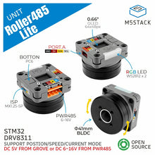M5Stack Roller485 Lite integrated brushless motor and enclosure