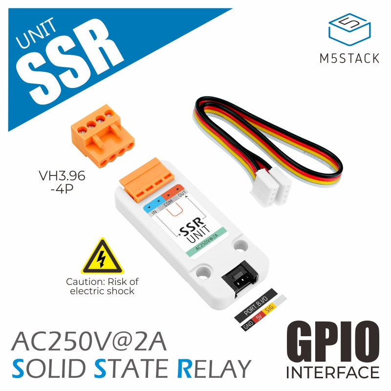 M5Stack SSR zero-cross triac control features