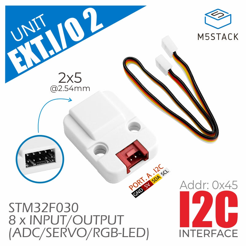 M5Stack EXT.IO2 configurable channel header layout