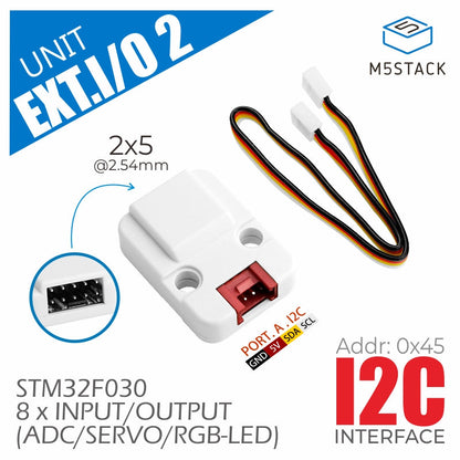 M5Stack EXT.IO2 configurable channel header layout