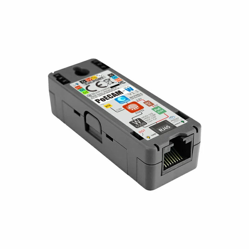 M5Stack PoE WiFi Camera Grove and expansion IO layout