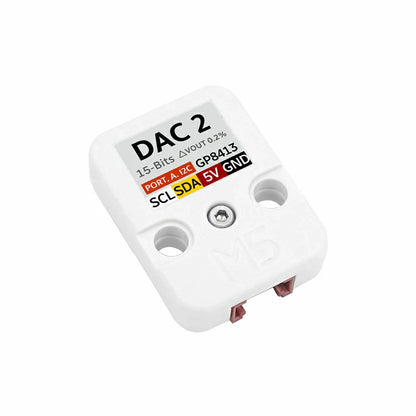 M5Stack DAC2 connector and output channel layout