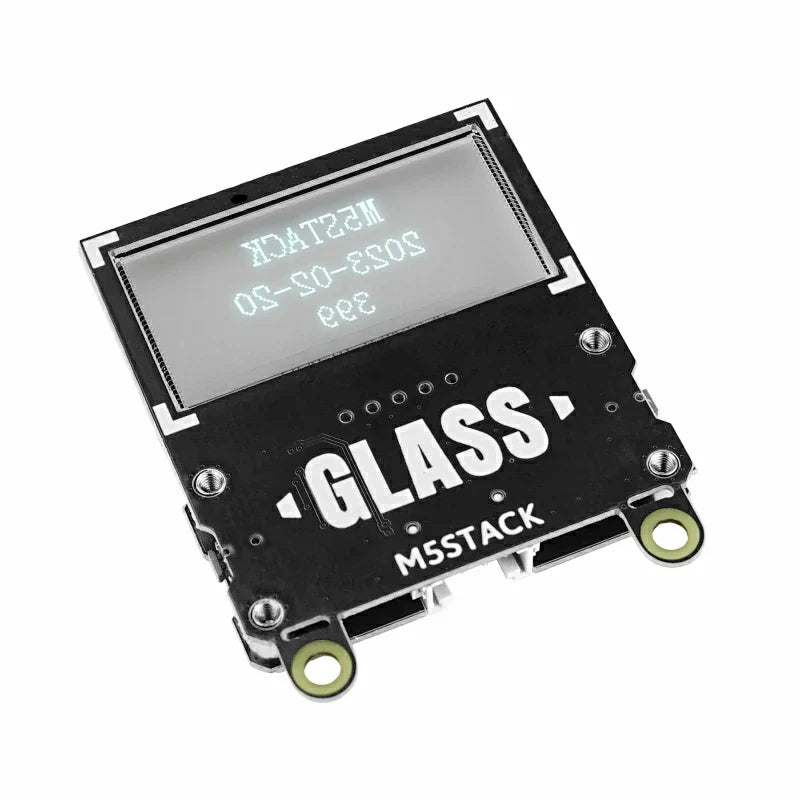 M5Stack transparent OLED application and feature overview