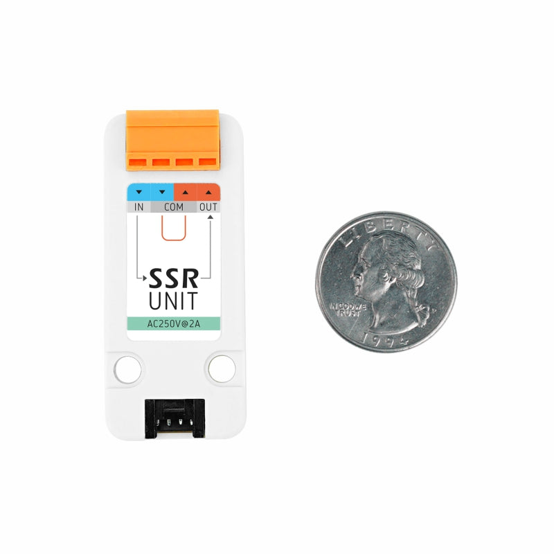 M5Stack SSR AC terminal and fuse detail