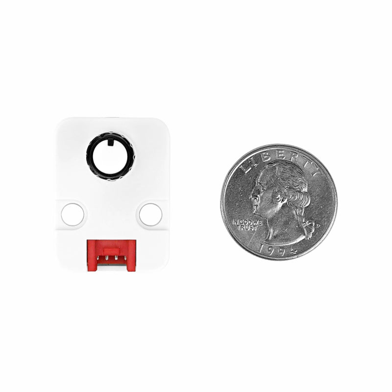 M5Stack rotary encoder rear PCB view