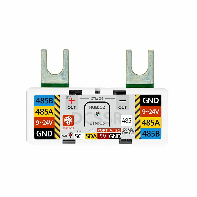 M5Stack DCSSR DC load switching feature overview