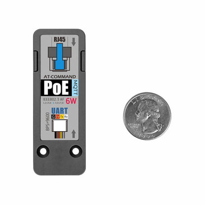 M5Stack MQTT PoE Unit hardware and connector layout