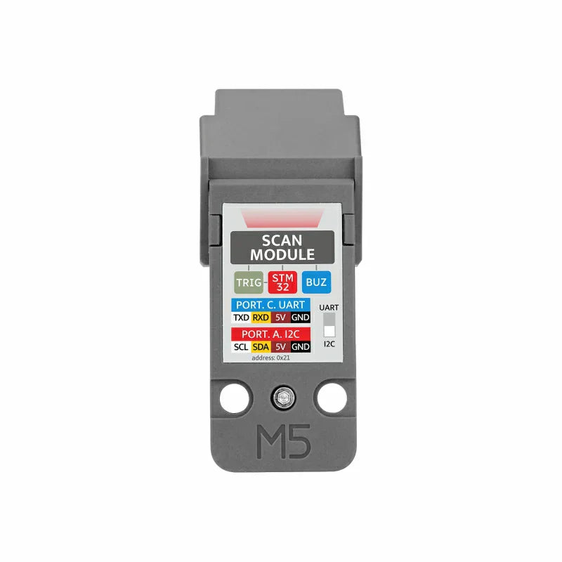 M5Stack 1D and 2D code scanning application