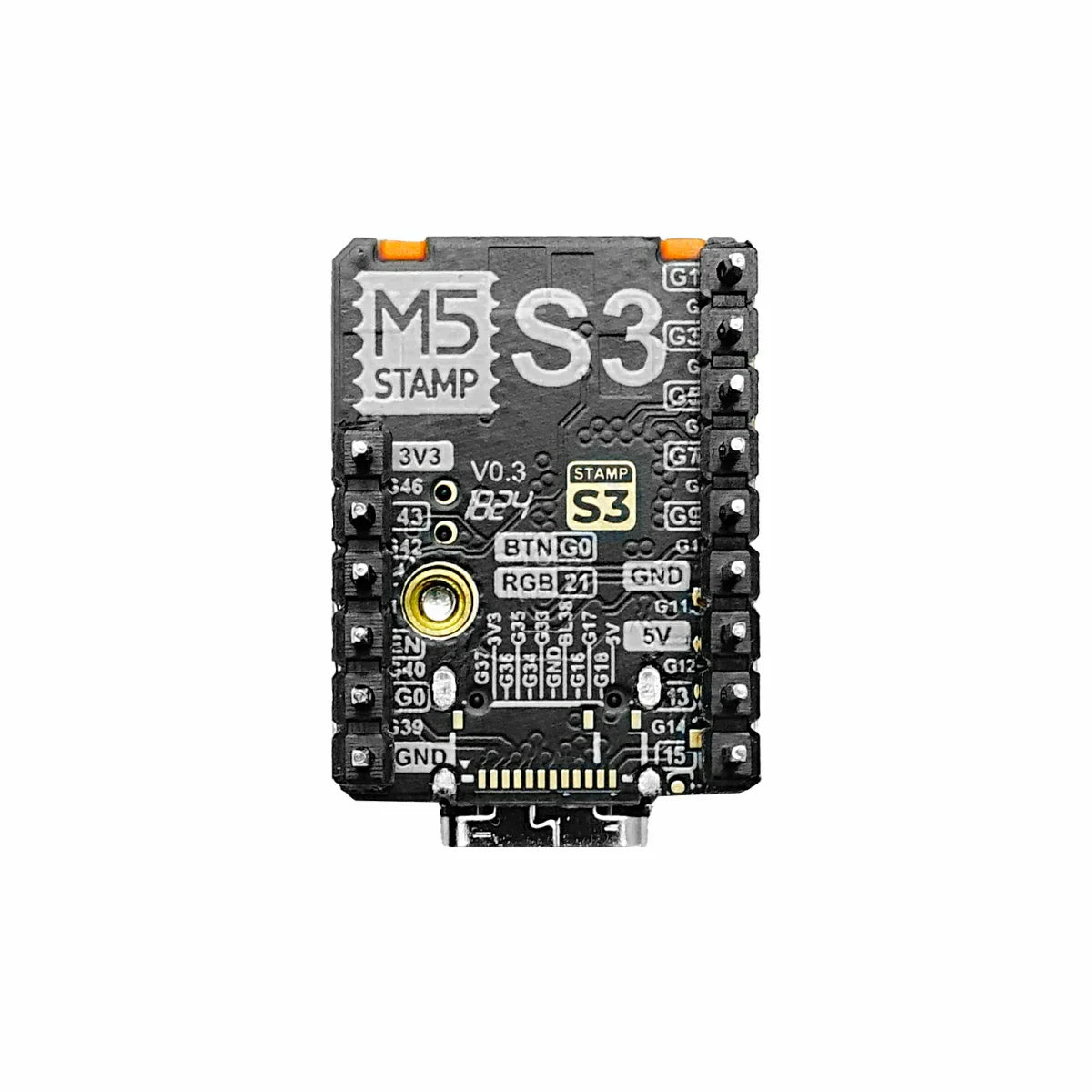 M5StampS3A with 2.54 Header Pin