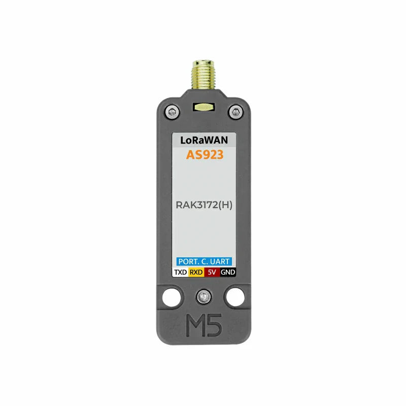 M5Stack LoRaWAN AS923 Unit with SMA antenna connection