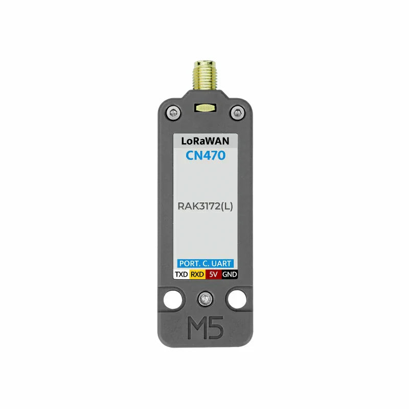 M5Stack LoRaWAN STM32WLE5 CN470 module feature overview