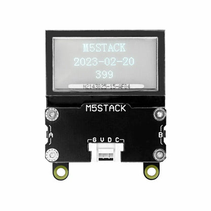 M5Stack transparent OLED Unit with buttons and buzzer