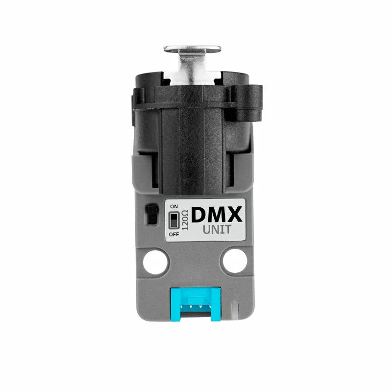 M5Stack DMX512 Unit Grove serial and XLR connector layout