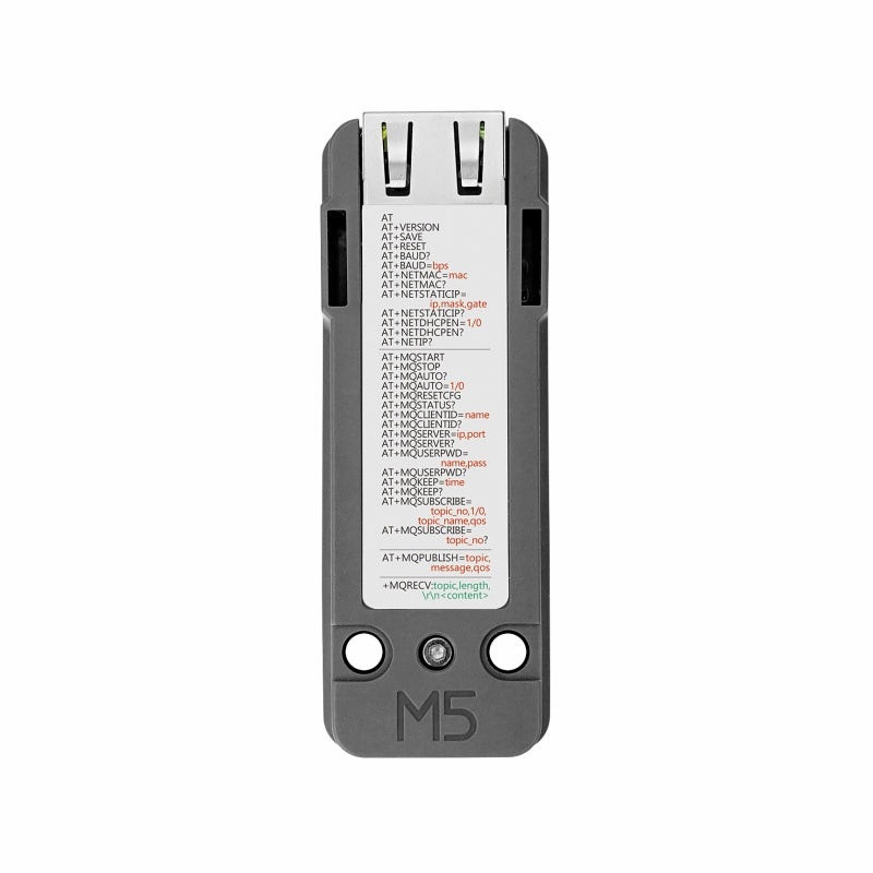 M5Stack MQTT PoE Unit dimensions and enclosure details