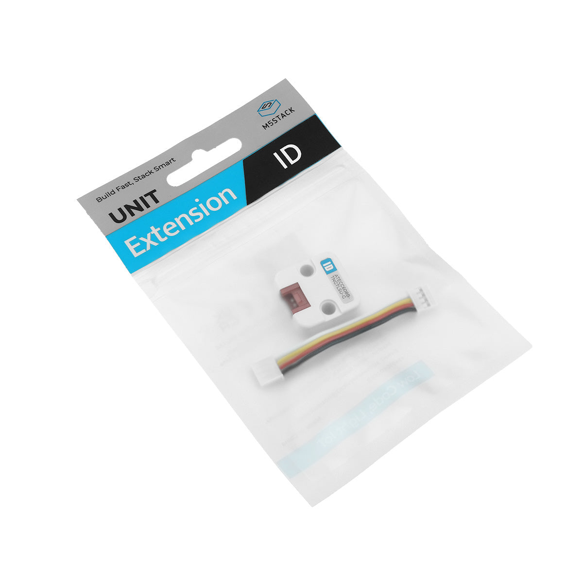 M5Stack crypto authentication Unit package contents with Grove cable
