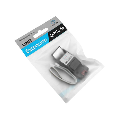 M5Stack QRCode Unit package contents with Grove cable